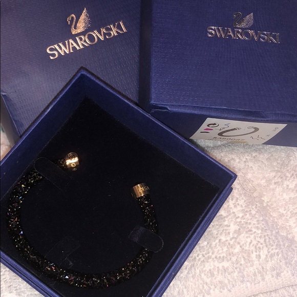 Swarovski cuff purple crystal bracelet new Crystaldust Cuff JETAPİ-PGO 5380087 - Picture 3 of 6